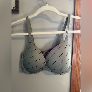 VS Pink Wear Everywhere Push Up Bra 34D